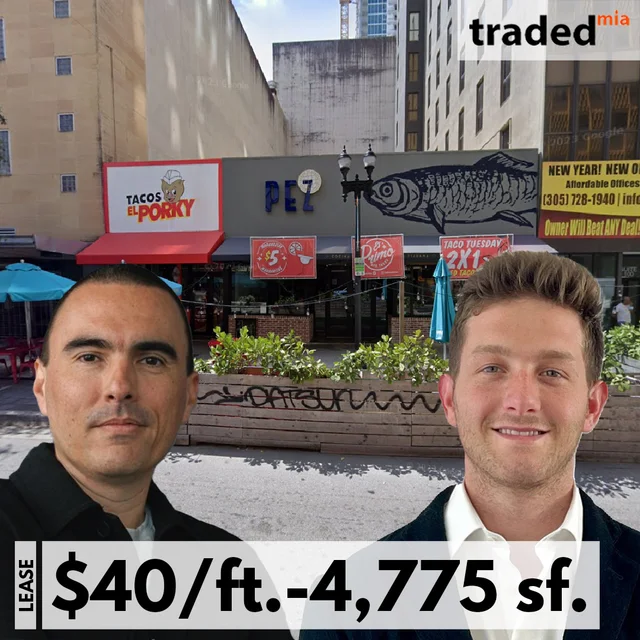 Palo Quemao Downtown Leases Retail Space At 20 West Flagler Street In Miami For 10 Years