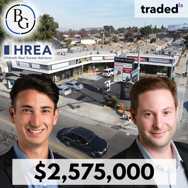 Covenant Pacific Holdings Purchases Retail Asset In Los Angeles For $2.575M With Albert Blanck And David Shorenstein As Sellers