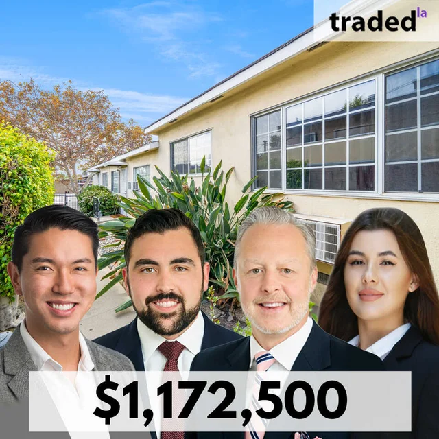 Koji Steve Sakai, Marcia Suzuki, Bernard Miranda & Vanna Tran Acquire 4-Unit Multifamily In Los Angeles For $1.17M