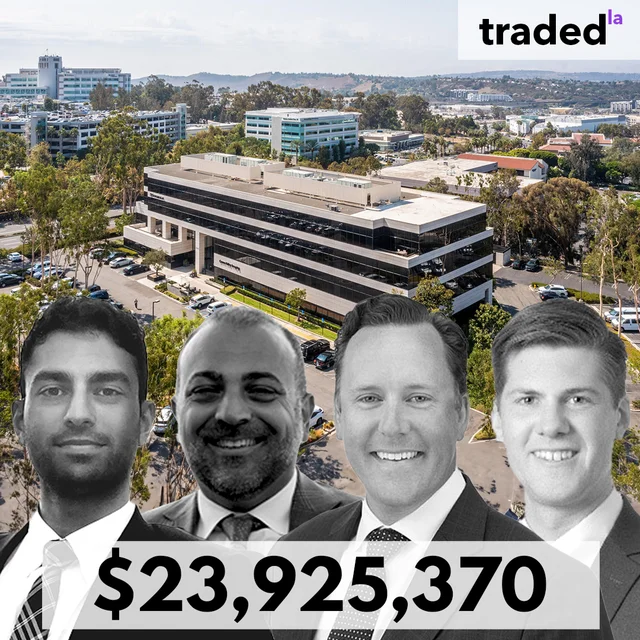 Kevin Saghian And Mark Bolour Of Bolour Associates Sell Mission Viejo Office For $23.93M