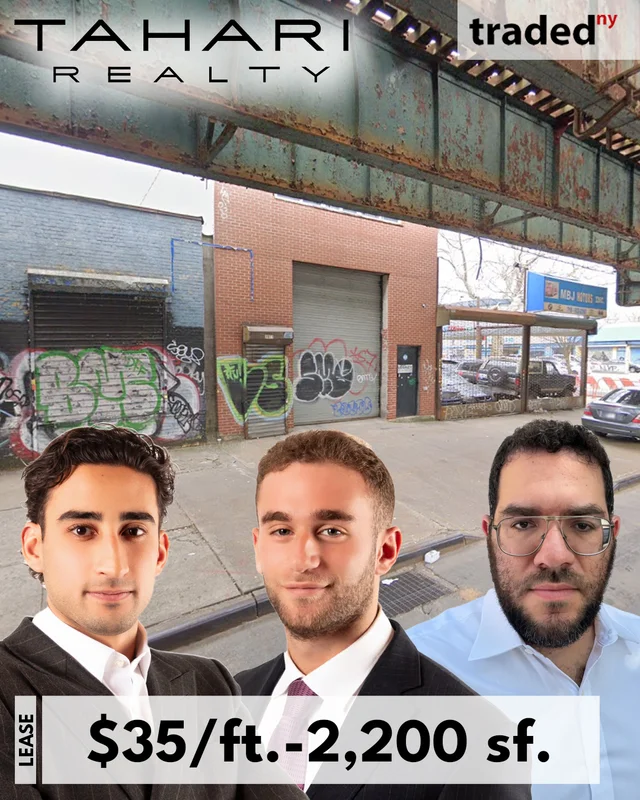 Edge Point Leases 2,200 SF Industrial Space At 1911 Broadway Brooklyn To Shot By PM
