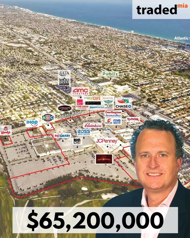 John P. Albright Of CTO Realty Growth Acquires Pompano Citi Centre For $65.2M In Pompano Beach