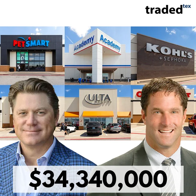 Andy Crosland Of Kobalt Investment Company And Steve Lieberman Of The Retail Connection Acquire Retail Center In Sherman For $34.34M