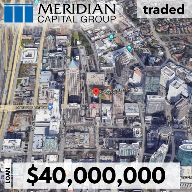 Meridian Capital Group Arranges $40M Refinance Loan For Development Site In Atlanta, GA