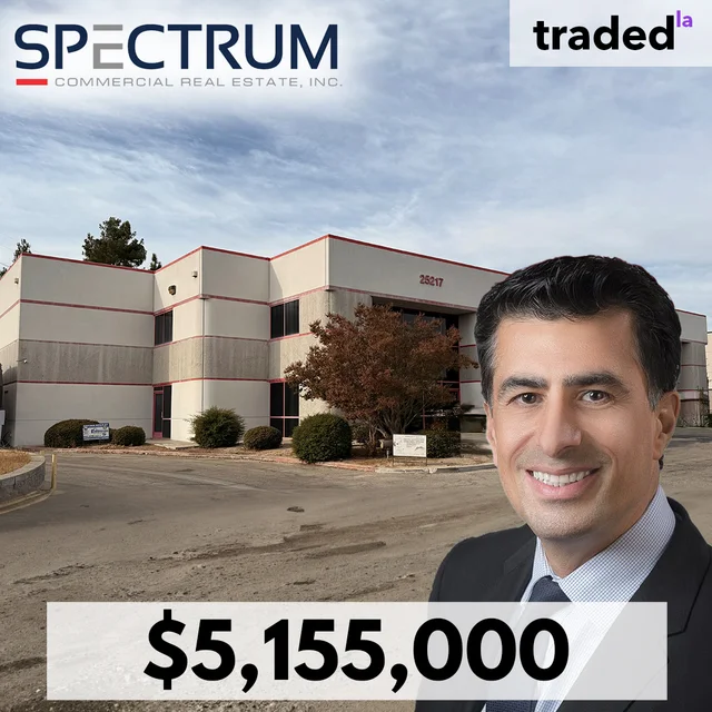 Andrew Ghassemi Of Spectrum Commercial Real Estate Represents Buyer In Valencia Industrial Sale For $5.155M