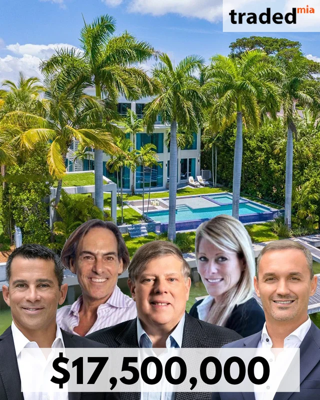 Nancy Penn And Mark J. Penn Of Stagwell Acquire Miami Beach Mansion From Pinetree Holding Corp For $17.5M