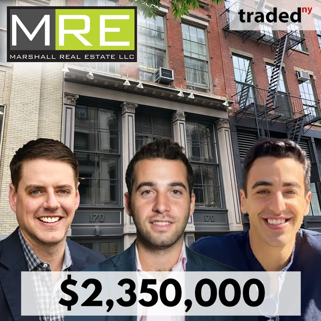 Lion Cub Development Acquires Retail Property At 170 Mercer Street From Rialto Capital For $2.35M