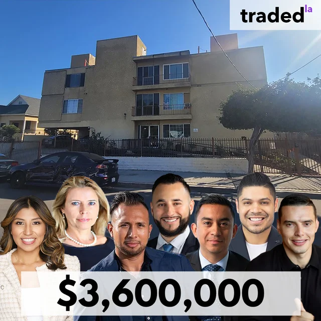 Jaime Sanchez, Jorge Contreras, David Medina, Eric Leuvano & Luis Vargas Acquire Multifamily In Los Angeles For $3.6M