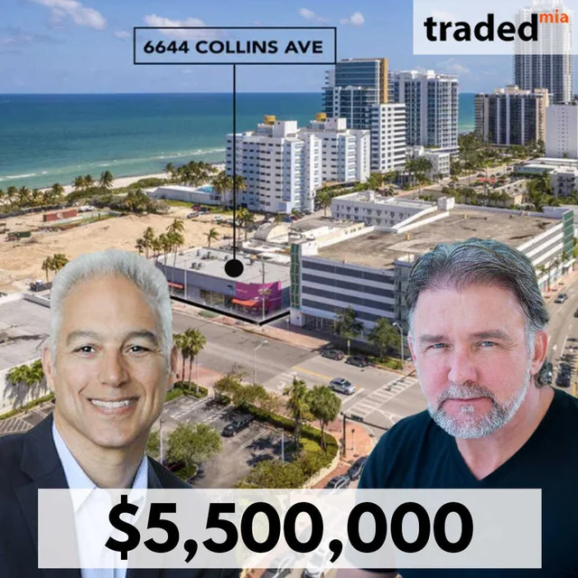 Y & D Collins Limited Acquires Retail Property On Collins Avenue, Miami Beach For $5.5M