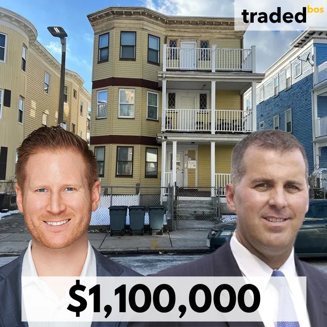 Justin Hayward & Jackie Rooney Complete $1.1M Sale Of Multifamily Property In Boston