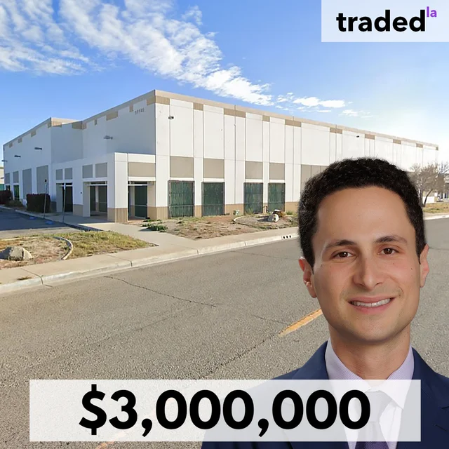Rami Dorghalli Purchases Industrial Property From Michael Stein In Palmdale For $3 Million