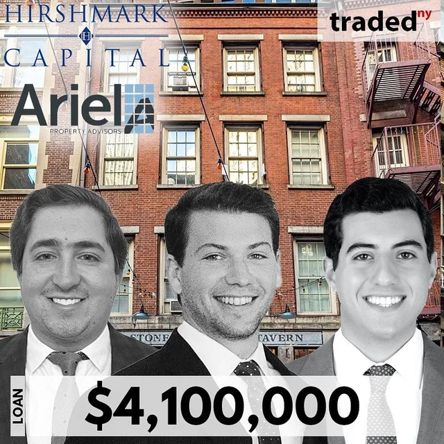 Hirshmark Capital Provides $4.1M Acquisition Loan For Mixed-Use Property On Stone St In FiDi