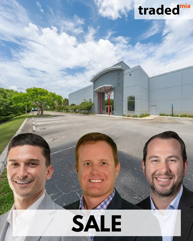 Industrial Building Sold In Tamarac With Brokers Larry Genet, Tom O'Loughlin & Michael Oretsky