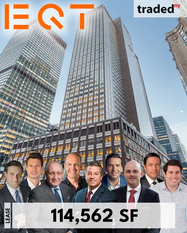 EQT Partners Expands Midtown Manhattan Office Lease At 245 Park Avenue To 114562 Square Feet