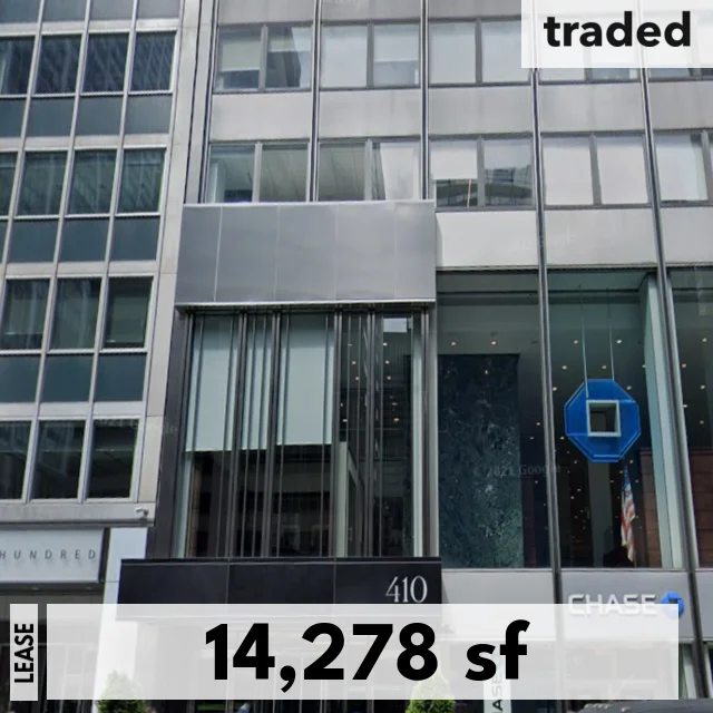 China CITIC Bank International Leases 14278 Square Feet At 410 Park Ave, New York