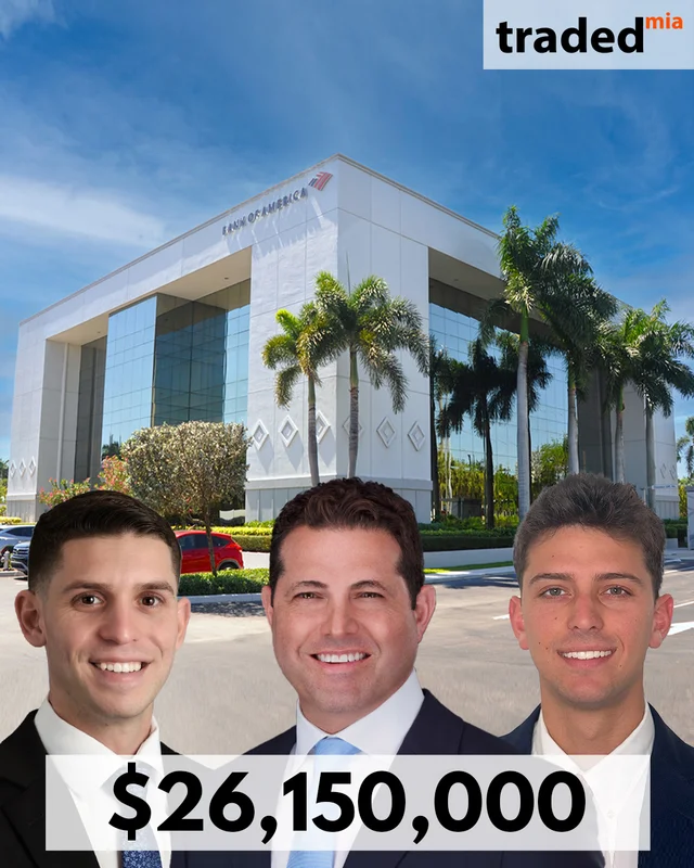 Pebb Enterprises And Butters Construction Acquire Boca Raton Office For $26.15M From Berta Management
