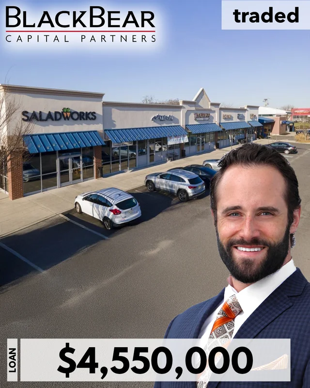 Black Bear Capital Partners (“BBCP”) is Pleased to Announce the Closing of a $4.55M Refinance For Retail Properties In Sicklerville And Philadelphia