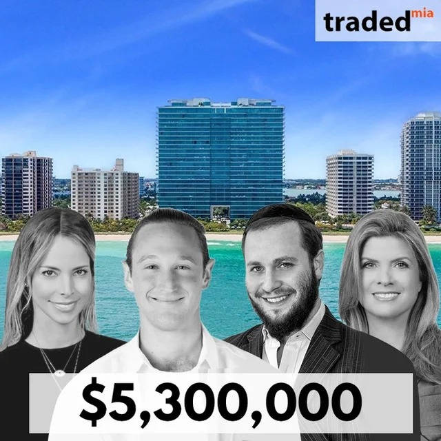 Bruce Roden Acquires Bal Harbour Condo For $5.3M With Buyer's Rep Joel Lusky & Seller's Rep Pili Gomez