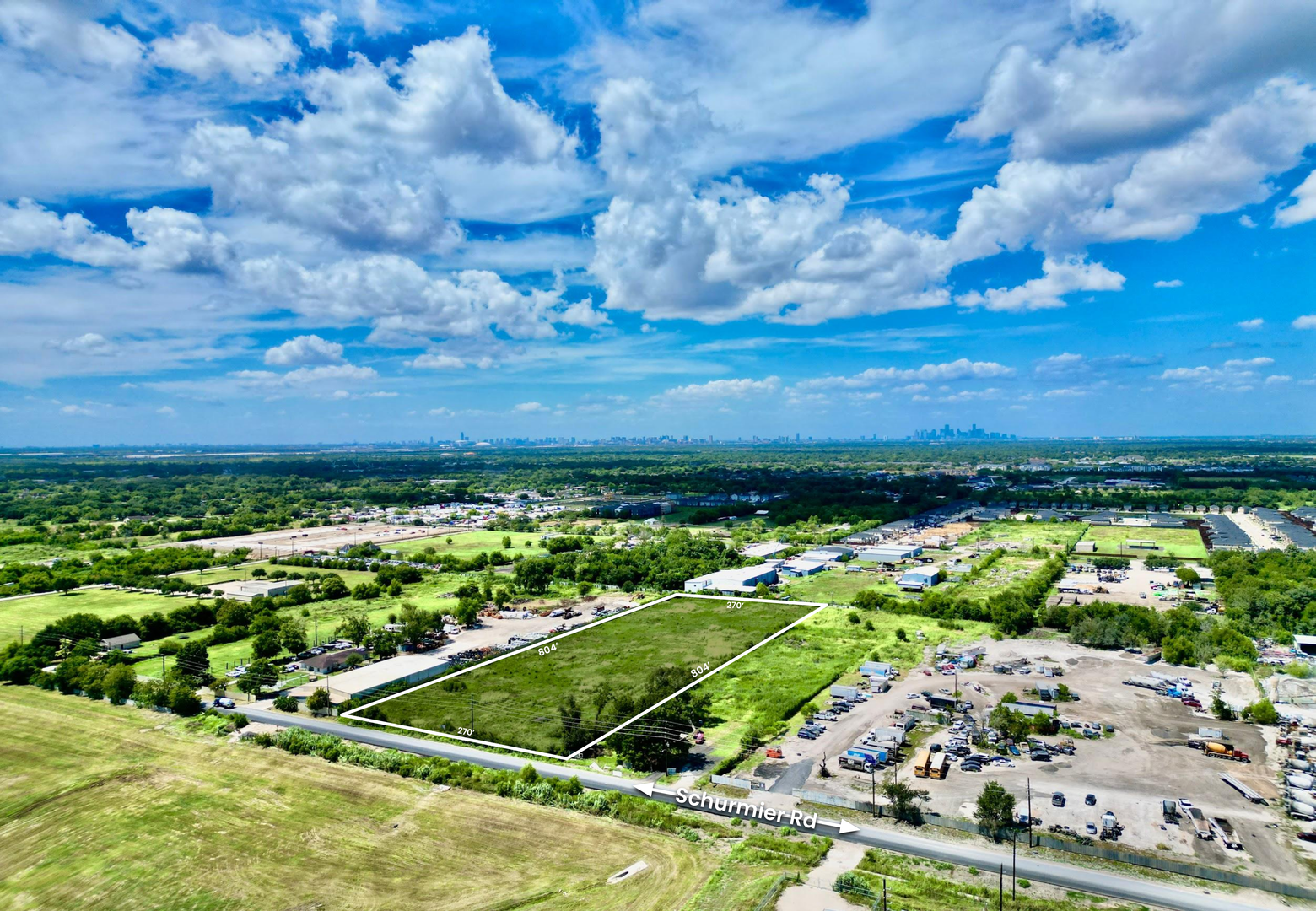 Land Opportunity at 5015 Schurmier Road in Houston
