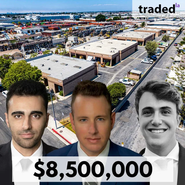 Partners Capital Inc Acquires Industrial Property In Gardena, CA With Buyer's Rep Ryan Adjnasian, Mark Blumenthal & Dominic Perlman