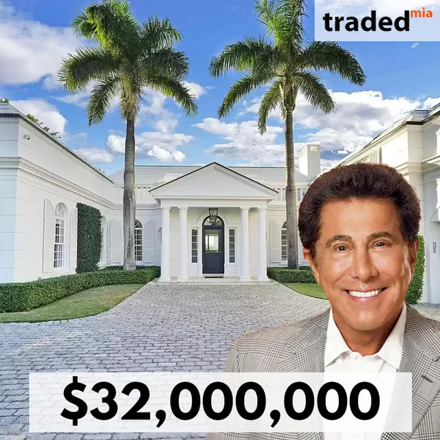 Steve Wynn Sells Palm Beach Single Family Property For $32M With Lawrence Moens As Seller's Rep