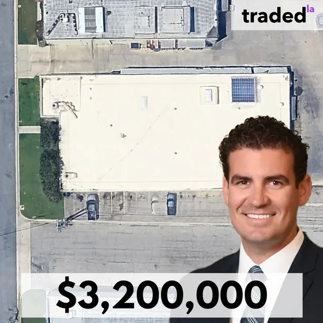 Van Stone Conveyor Inc Acquires Industrial Warehouse From J.O.R. Real Estate LLC For $3.2M