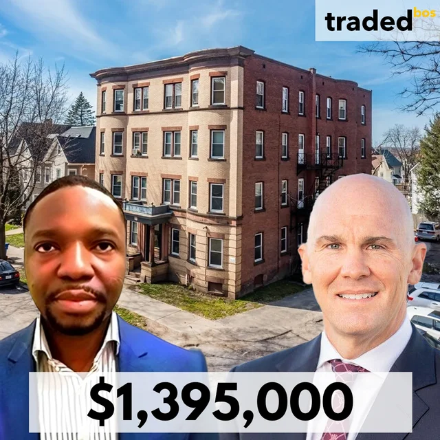Paul Gnakou Of MIG Represents Buyer In 12-unit Multifamily Sale For $1.395M In Springfield MA