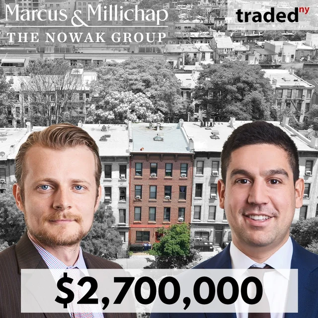 Jonathan Lipkin Sells Brooklyn Multifamily For $2.7M With Brokers Jakub Nowak & Jesse Kay