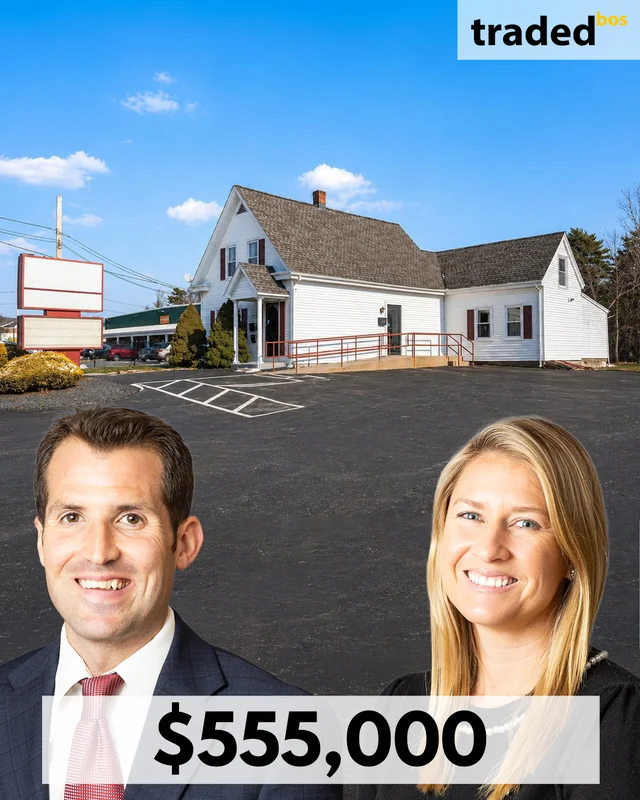 George N. Vasvatekis & Mara E. Vasvatekis Of Coldwell Banker Sell Office Property In Whitman For $550,000