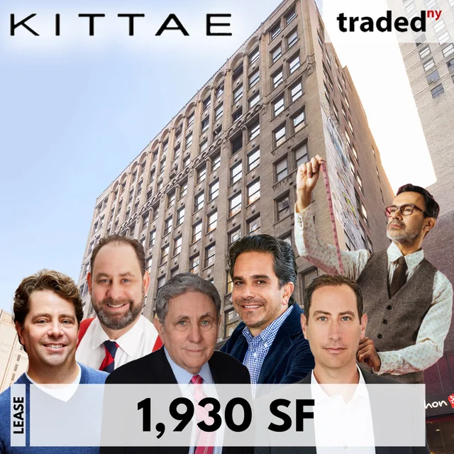 Kittae Of NY Signs Five-Year Lease For Office Space At 209 West 38th Street