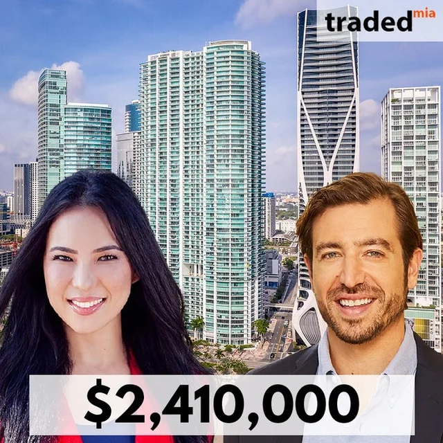 The Corcoran Group Sells Condo At 900 Biscayne Blvd PH6307 In Miami For $2.41M With Seller's Rep Viktoriya Donisova & Andy Rotondaro