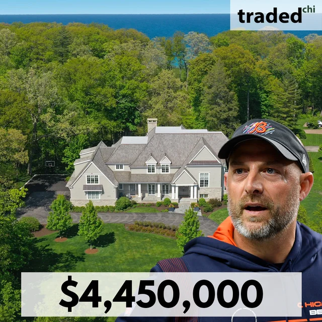 Matt Nagy Sells Lake Bluff Single Family Property For $4.45M With Reps Susie Banas And Alissa McNicholas