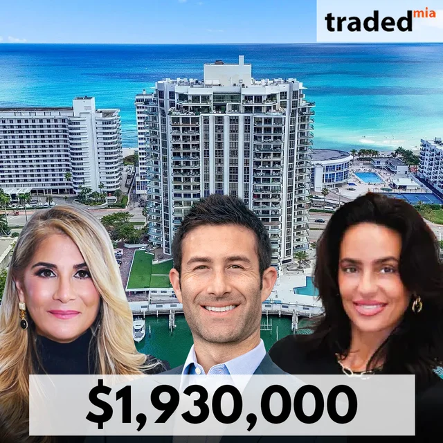Dennis John Hawk And Beth Elise Hawk Purchase Condo From David Fortunoff For $1.93M In Miami Beach