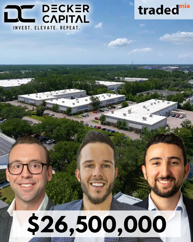 Decker Capital And Viking Partners Acquire 200000 SF Industrial Portfolio In Jacksonville For $26500000