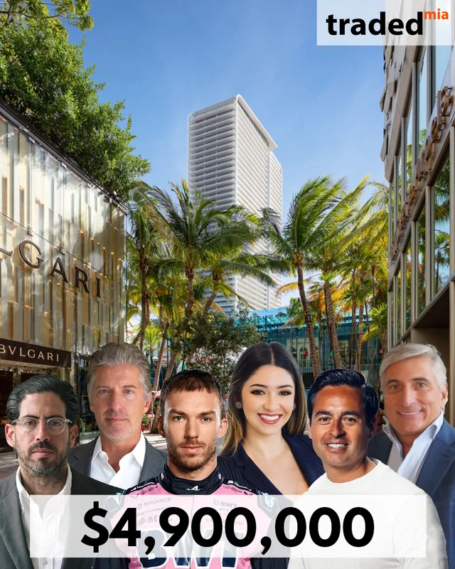Pierre Gasly Purchases Condo In Miami For $4.9M With Representation From Nicole Cardona And Hans Baumgartner
