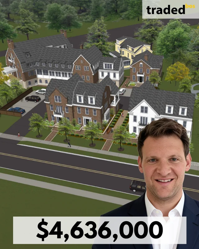 Hunter Perry Of Choose Boston Sells Development Site In Newton MA For $4,636,000