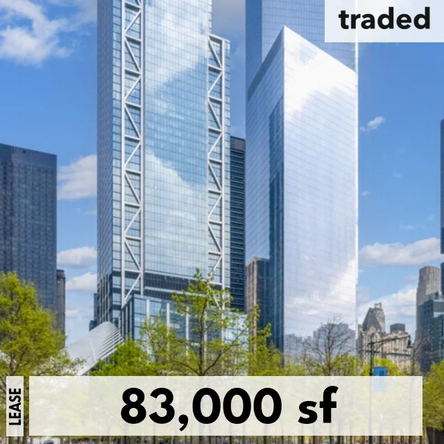 SNY Leases 83000 Square Feet At 4 World Trade Center Represented By CBRE In New York