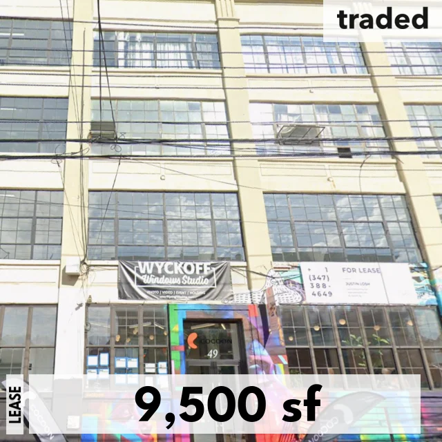 Wykoff Sp Leases 9500 Square Feet At 49 Wyckoff Ave Brooklyn With Josh Sloan As Landlord's Rep