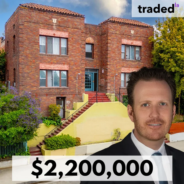 Adam Zunder Of Iconic Investments Represents Sale Of Coronado Apartments In Los Angeles For $2.2M
