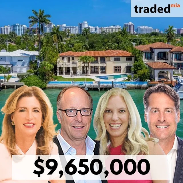 Michelle Simkins & Jason Rubell Acquire Miami Beach SFR For $9.65M