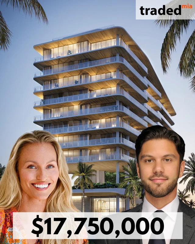 Multiplan REAM Sells Surfside Condo For $17.75 Million With Viktoria Eldridge And Jon Kotler As Representatives