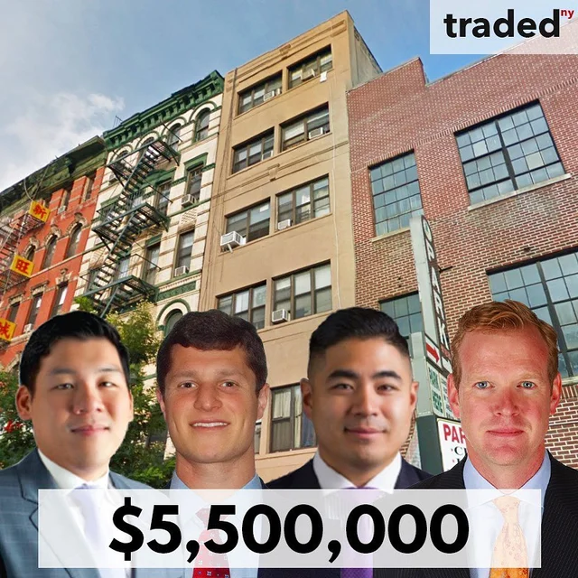 Francis Leung Acquires Mixed-Use Property In Lower East Side For $5.5M