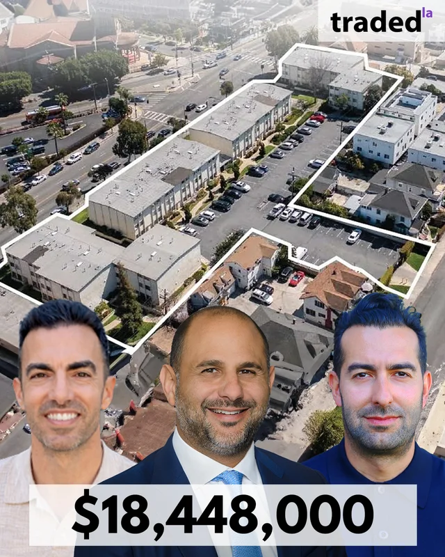 Sam Mostadim And Jon Sedaghat Acquire Multifamily Portfolio From Wendy Kaufman And Barry Jacobs For $18.45M