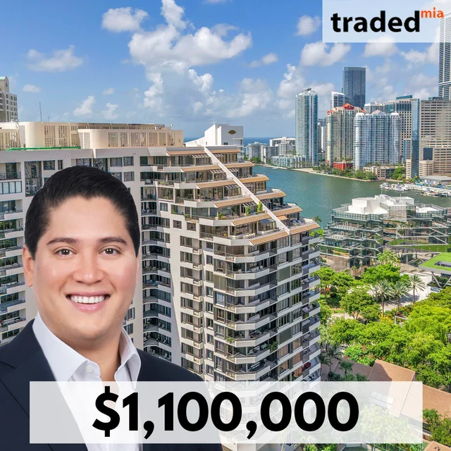 Ruben Chamorro Guerra Sells Condo At 520 Brickell Key Drive In Miami For $1.1M