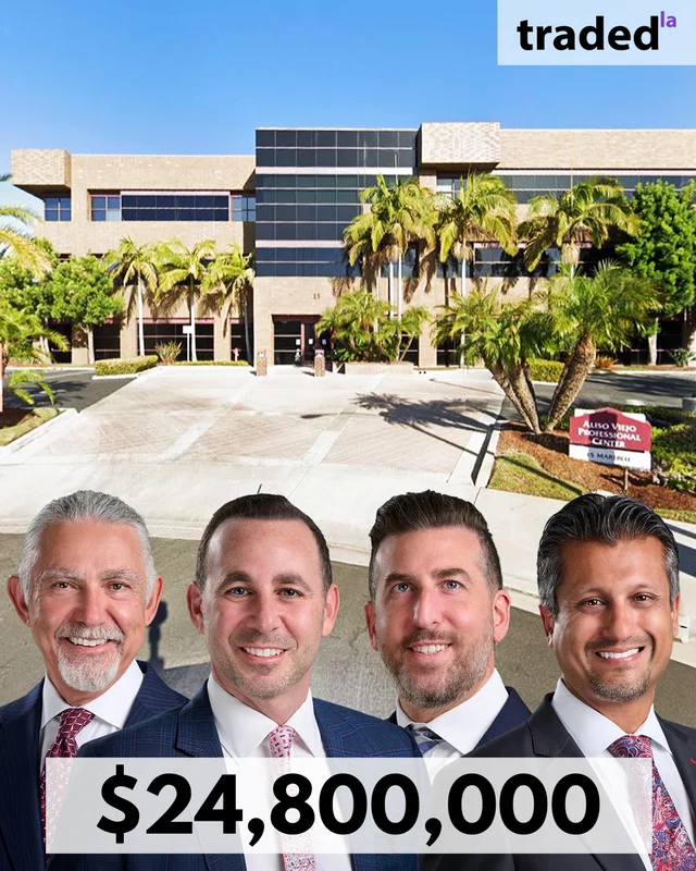 So Investment Holdings Purchases Mareblu Medical Center In Aliso Viejo For $24.8M From IRA Capital