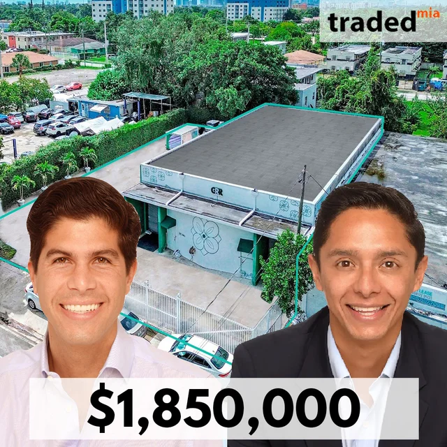 Sonia Menez Purchases Industrial Property From Oliver De Mori For $1.85 Million In Miami