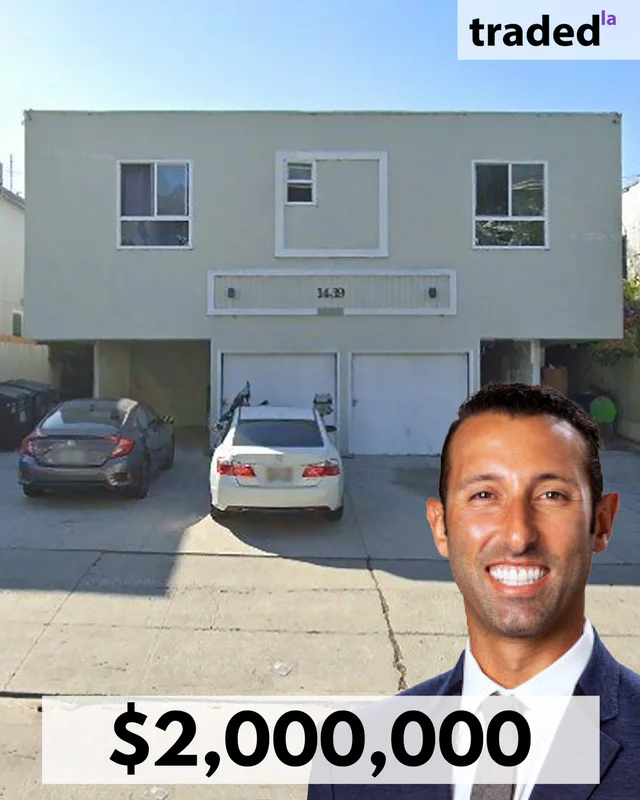 Cameron Samimi Of Lyon Stahl Investment Real Estate Represents Sale Of Los Angeles Multifamily For $2M