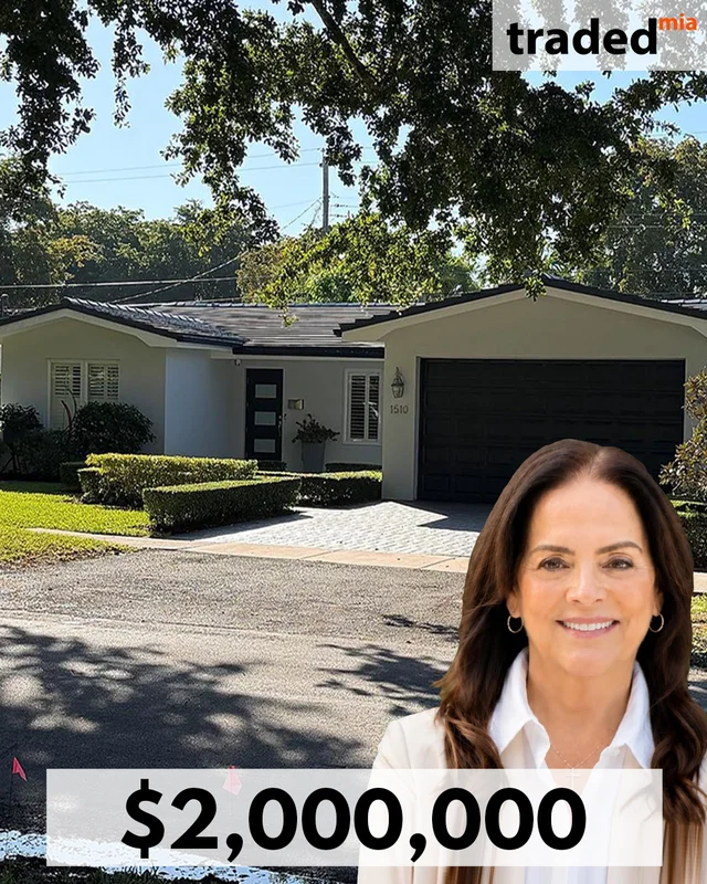 Luis A. Hoffman Acquires Single Family Home In Coral Gables For $2,000,000 With Esther Prat As Seller's Representative