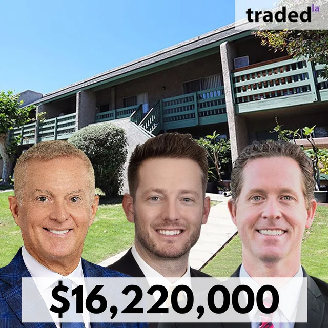Peter Hauser & Matt Hauser Represent Seller in $16.2M Multifamily Sale in Buena Park
