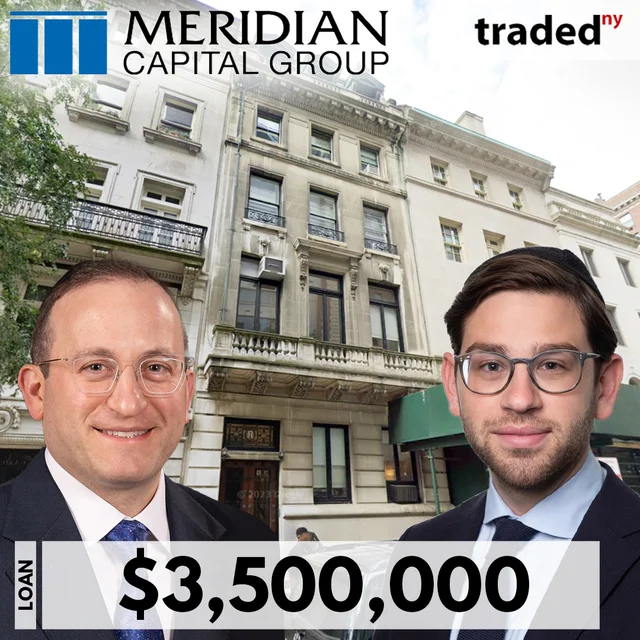 Meridian Capital Group Arranges $3.5M Refinance Loan For Multifamily In Lenox Hill